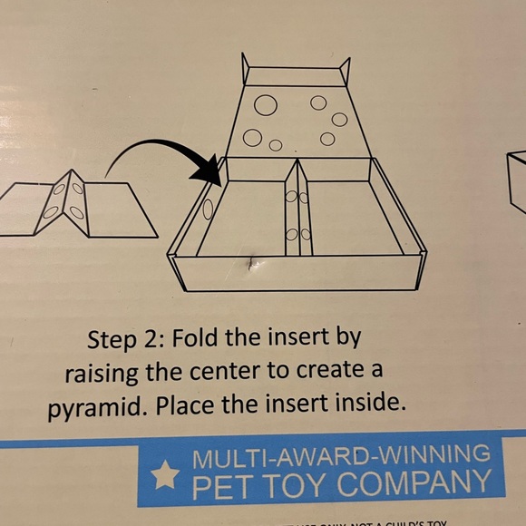 Cat cardboard puzzle box - Picture 3 of 12